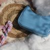 In trend tas met slangenprint + sjaalscrunchie twv € 6,50 cadeau groen - Afbeelding 3