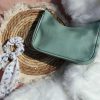 In trend tas met slangenprint + sjaalscrunchie twv € 6,50 cadeau groen - Afbeelding 2