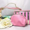 Make-up tas setje in 3 maten en 3 kleuren - goud - Afbeelding 4