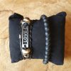 Herenarmband set van 2 in luxe geschenkdoos - love - Afbeelding 4