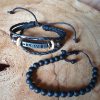 Herenarmband set van 2 in luxe geschenkdoos - love - Afbeelding 3