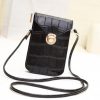 Crossbody telefoontasje in croco print en 4 kleuren - Afbeelding 2