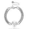 chunky armband zilver 70bk122