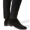 Heren halfhoge enkel boots in suède look -grijs - Afbeelding 2