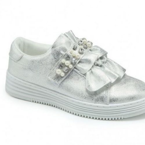 40m290 zilver metallic sneaker