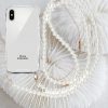 Telefoonhoesje met parelkoord